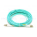 LC-LC-L-MM-20M LC-LC低煙無毒多模雙芯OM3光纖跳線 OM3(50/125) LC-LC多模雙芯20米 LSZH外披 電信級 LC雙工短尾套OM3 LC多模雙芯光纖跳線